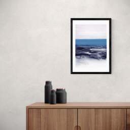 East End Prints Watercolor Landscape Blue Print - thumbnail 1