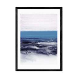 East End Prints Watercolor Landscape Blue Print - thumbnail 2