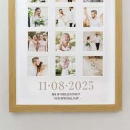 Personalised Special Date Multi Photo Frame - thumbnail 2