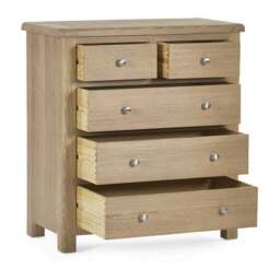 Memphis 5 Drawer Chest - thumbnail 4
