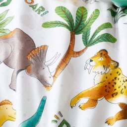 Jurassic Dinosaur Duvet Cover & Pillowcase Set - thumbnail 5