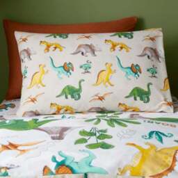 Jurassic Dinosaur Duvet Cover & Pillowcase Set - thumbnail 4