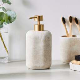 Marble Resin Soap Dispenser - thumbnail 1