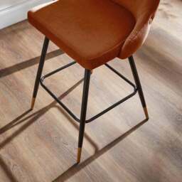 Ariana Bar Stool, Velvet - thumbnail 2