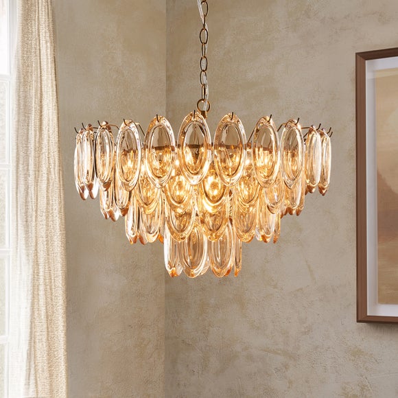 Eve 9 Light Adjustable Chandelier - image 1