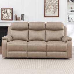 Image Furnishings Aviemore Faux Leather 3 Seater Manual Reclining Sofa - thumbnail 2