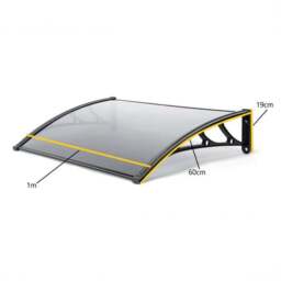 Greenhurst 1m Door Canopy - thumbnail 2