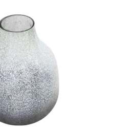 Verre Round Frosted Glass Vase - thumbnail 2