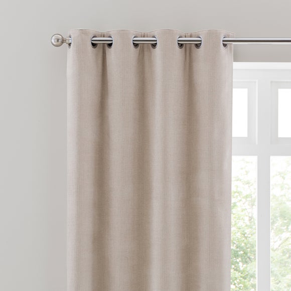 Chenille Ultra Blackout Eyelet Curtains - image 1