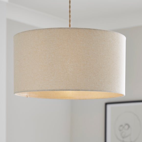 Luna Shallow Drum Lamp Shade - image 1
