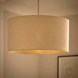 Luna Shallow Drum Lamp Shade - thumbnail 2