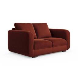 Luca Matte Soft Velvet 2 Seater Sofa - thumbnail 6