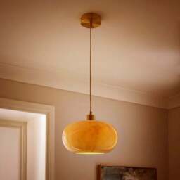 Lacey Alabaster Pendant Light - thumbnail 2