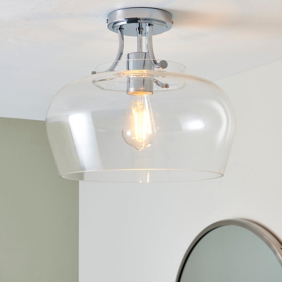 Lilier Bathroom Flush Ceiling Light - image 1