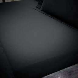 Hotel 230 Thread Count Percale 100% Cotton Fitted Sheet - thumbnail 2