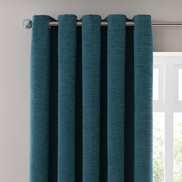 Genoa Chenille Blackout Eyelet Curtains - image 1