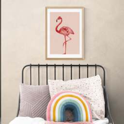 East End Prints Flamingo Print - thumbnail 1