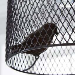 Livry Bird Grey Easy Fit Pendant Shade - thumbnail 4