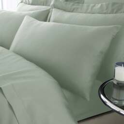 Hotel 230 Thread Count 100% Cotton Sateen Standard Pillowcase Pair