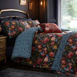 Dreams & Drapes Bejewelled 100% Cotton Duvet Cover & Pillowcase Set - thumbnail 6
