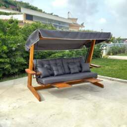 St Andrews 3 Seater Outdoor Swing Seat - thumbnail 5