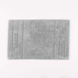 Luxury Cotton Textured Stripe Bath Mat - thumbnail 3