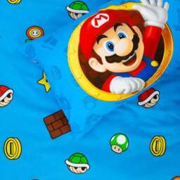 Nintendo Super Mario Splitter Reversible Single Duvet & Pillowcase Set - thumbnail 5
