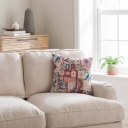 Krakow Square Cushion Cover - thumbnail 1