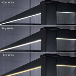X Rocker Living Fern 4 Poster Bed with LED Lights - thumbnail 5