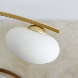 Yonah 3 Light Semi Flush Bar Ceiling Light - thumbnail 3
