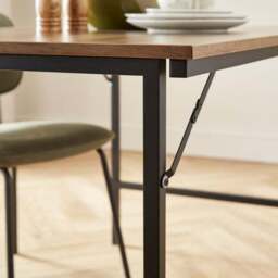 Fulton 4 Seater Folding Dining Table - thumbnail 3
