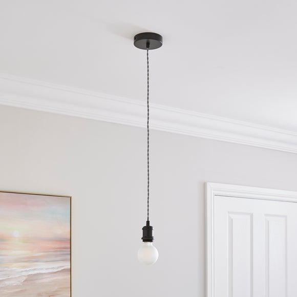 Charlie Herringbone Adjustable Pendant Flex Ceiling Light Cable - image 1