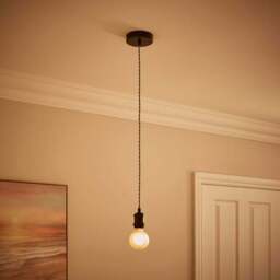 Charlie Herringbone Adjustable Pendant Flex Ceiling Light Cable - thumbnail 2
