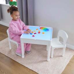 Liberty House Toys Sensory Light Table And Two Chairs Set - thumbnail 3