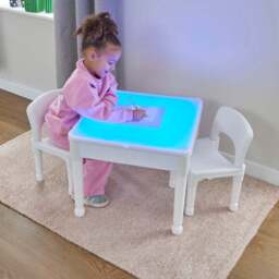 Liberty House Toys Sensory Light Table And Two Chairs Set - thumbnail 4