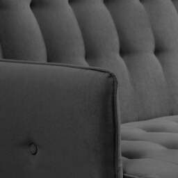 Hudson Charcoal Double Sofa Bed - thumbnail 5