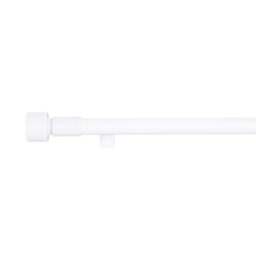 No Drills Stud Extendable Metal Eyelet Curtain Pole - thumbnail 2