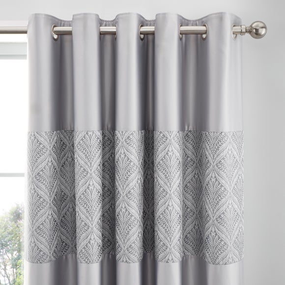 Roselyn Blackout Eyelet Curtains - image 1