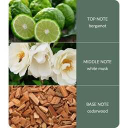 Heart and Home Bamboo Cedarwood & White Musk Jar Candle - thumbnail 4