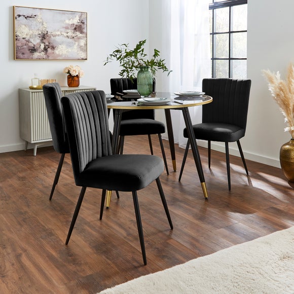 Taylor Dining Chair, Velvet - image 1