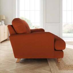 Martha Matte Plush Velvet 2 Seater Sofa - thumbnail 2