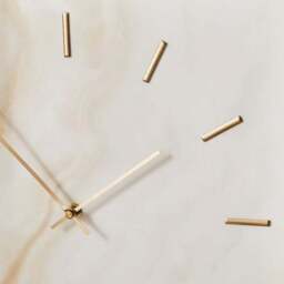 Marble Effect Square Wall Clock - thumbnail 2
