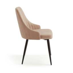 Shea Set of 2 Dining Chairs, Velvet - thumbnail 6