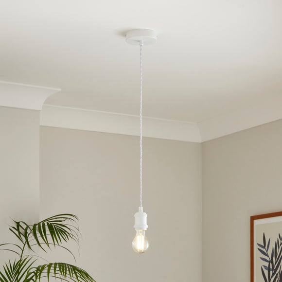 Charlie Industrial Adjustable Pendant Flex Ceiling Light Cable - image 1