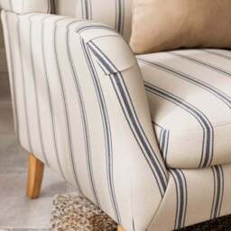 Charnwood Folkstone Stripe Grande Armchair - thumbnail 3