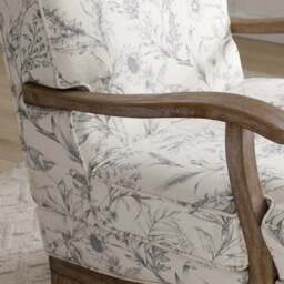 Esme Meadow Print Chair - thumbnail 4
