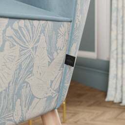 Eliza Wooden Arm Occasional Armchair - thumbnail 4