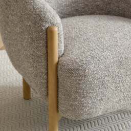 Adina Textured Weave Tub Chair - thumbnail 4