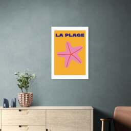 East End Prints La Plage Print by Inoui - thumbnail 1