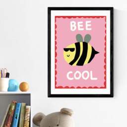 East End Prints Bee Cool Print - thumbnail 1